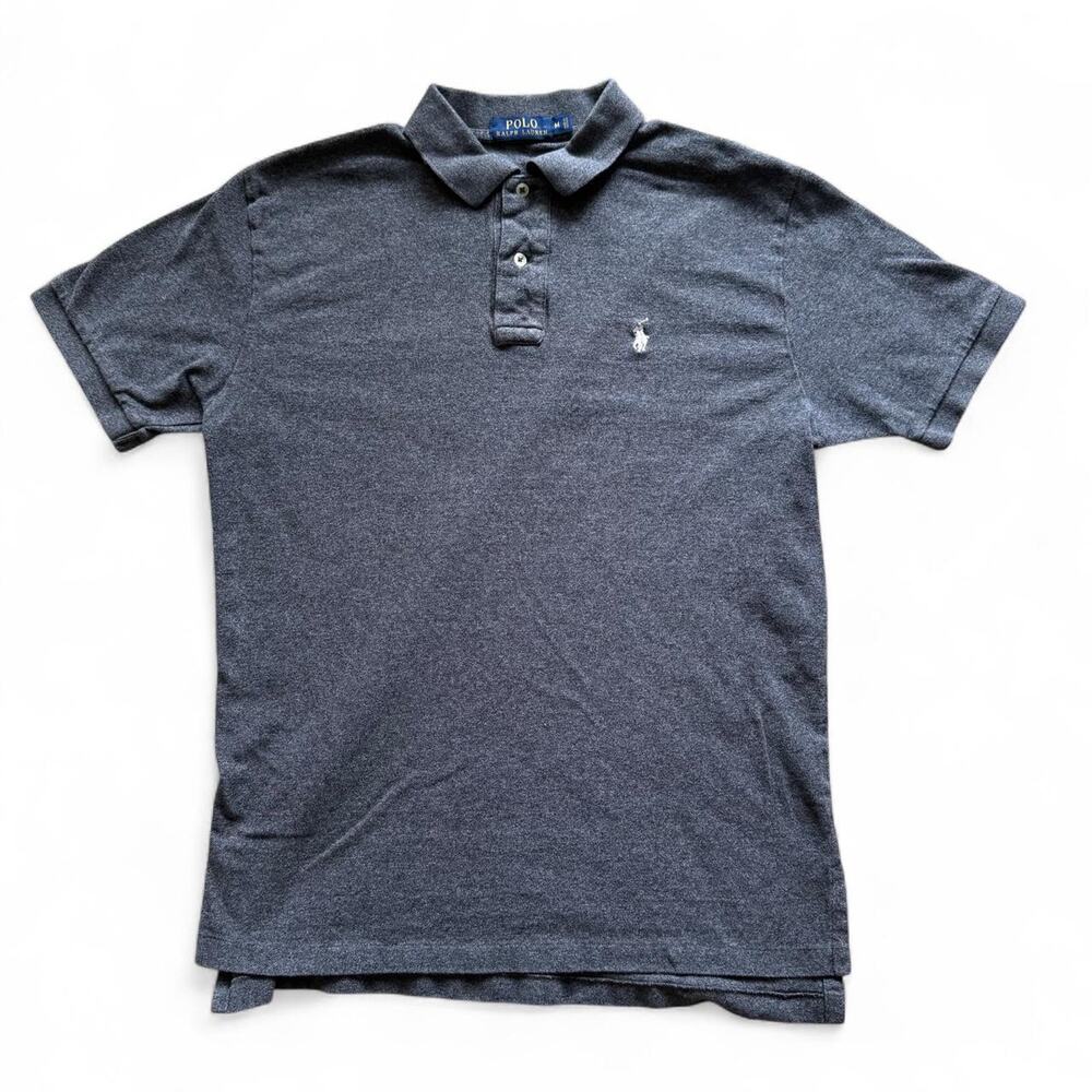 POLO RALPH LAUREN Gray Classic Fit Polo